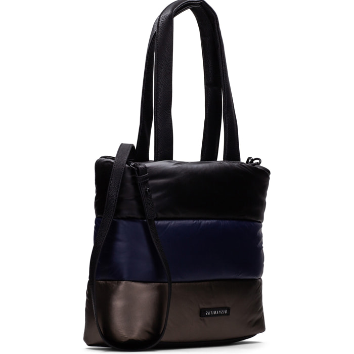 Bolso de Hombro  Negro marino 34 x 29 x 12 cm