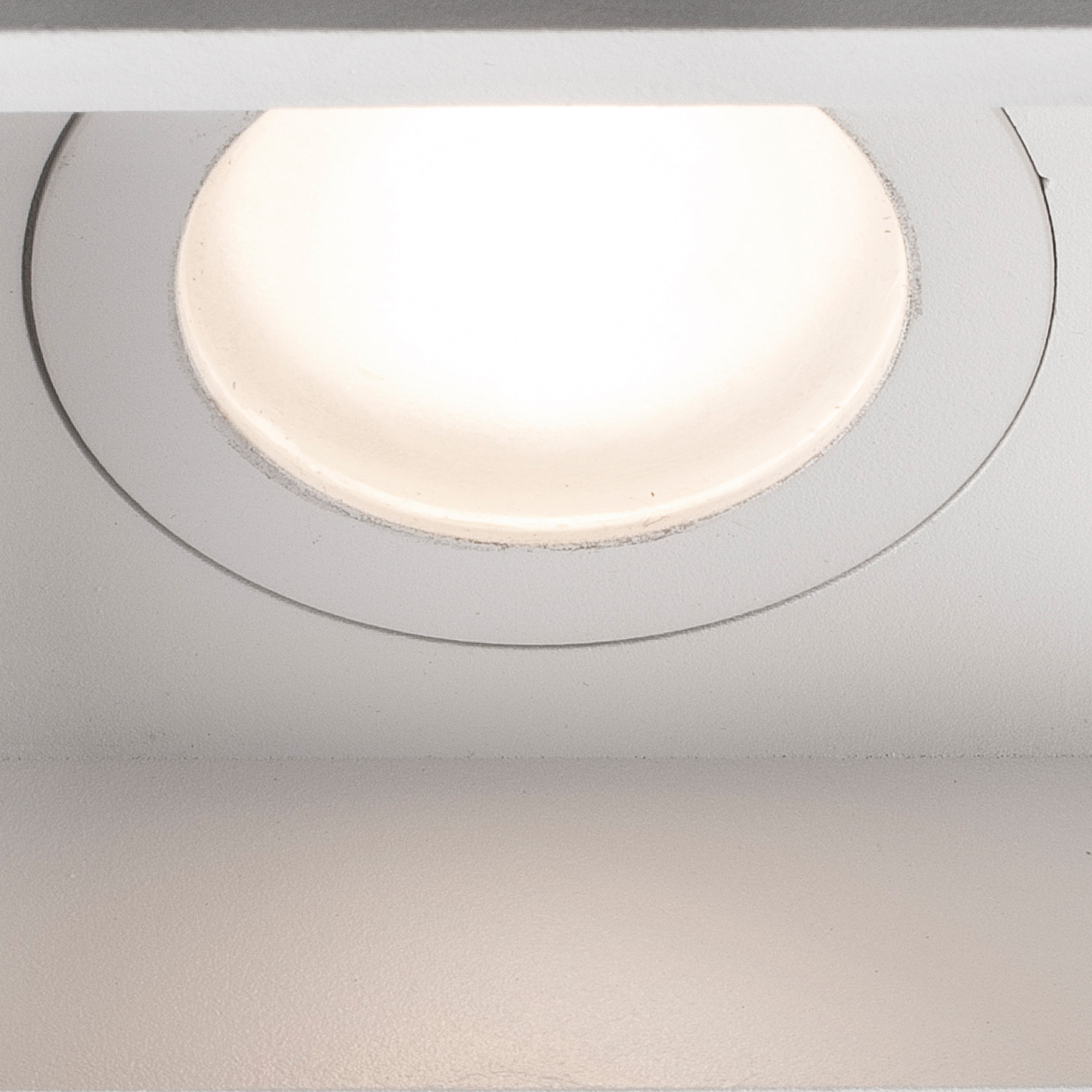 HYDE SQ Empotrable blanco cuadrado