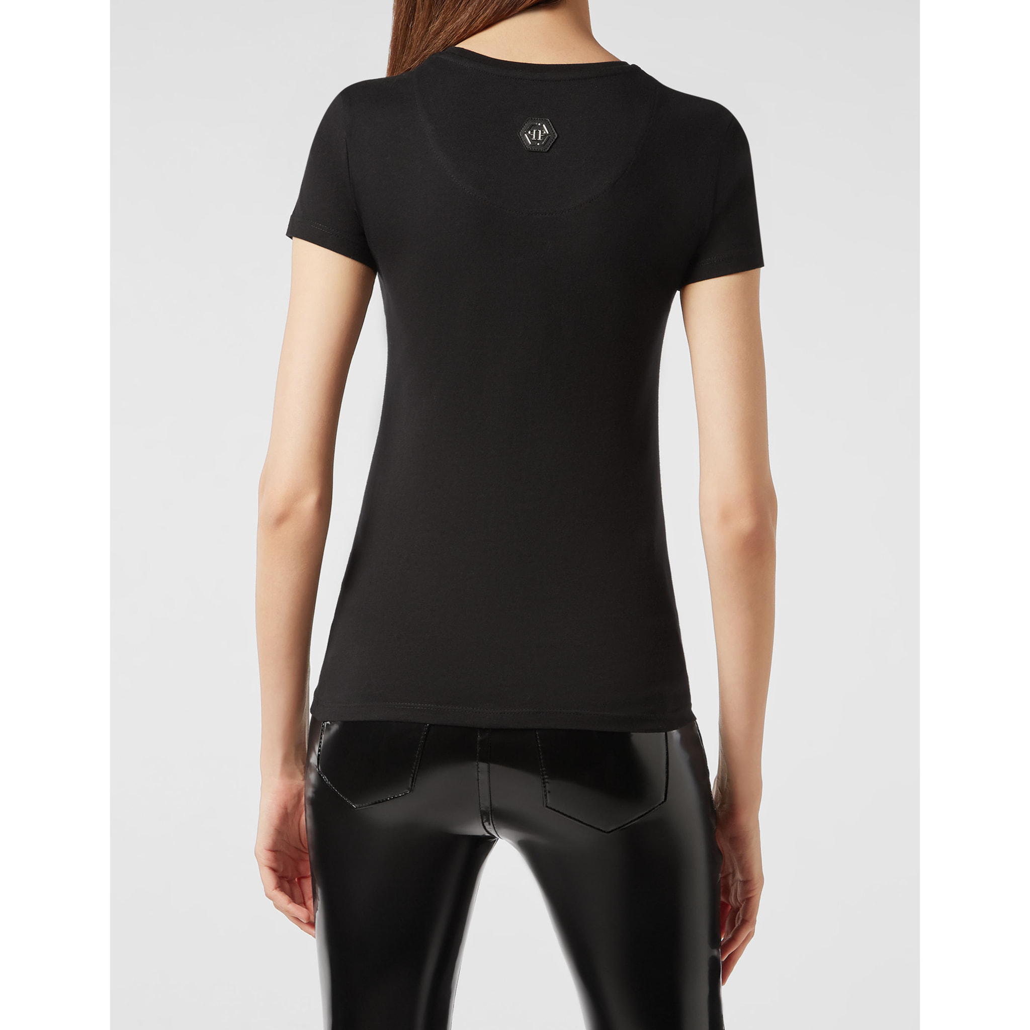 PHILIPP PLEIN T-Shirt Round Neck STATEMENT