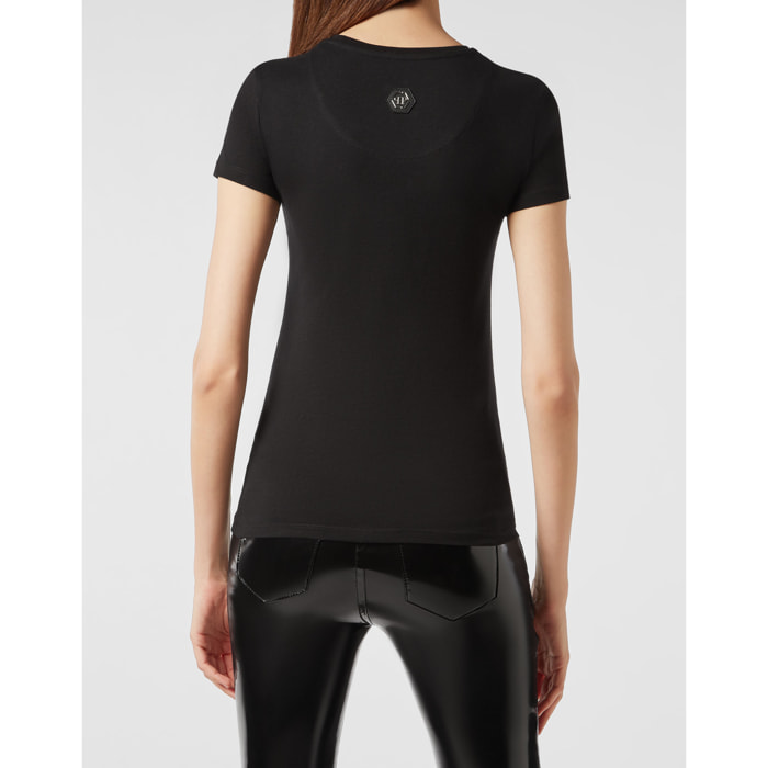 PHILIPP PLEIN T-Shirt Round Neck STATEMENT