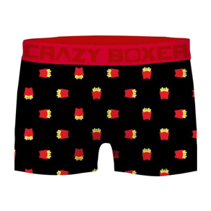 Set de 2 Boxers Crazy Boxer para hombre en algodón