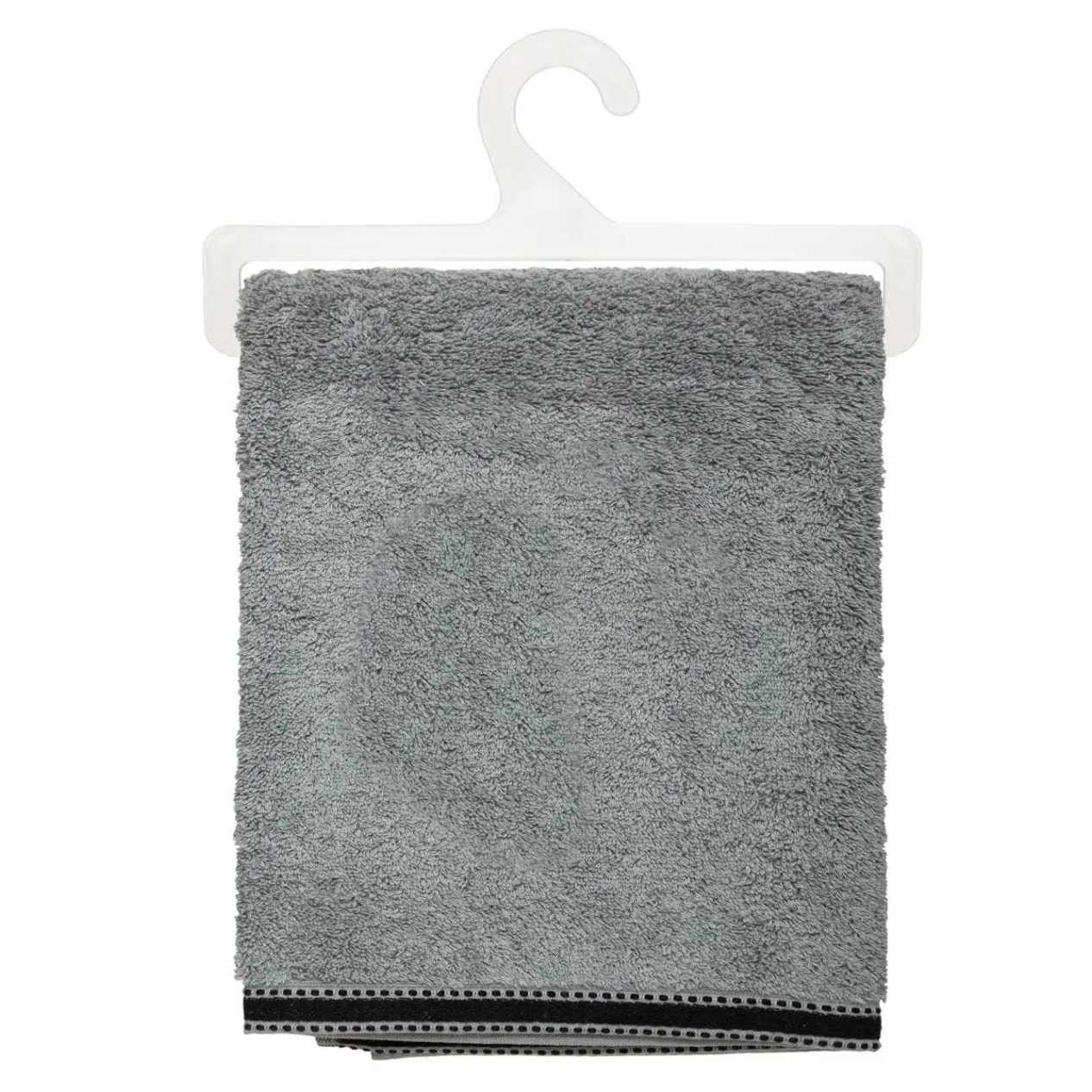 Drap de bain "Joia" coton gris ardoise 100x150cm