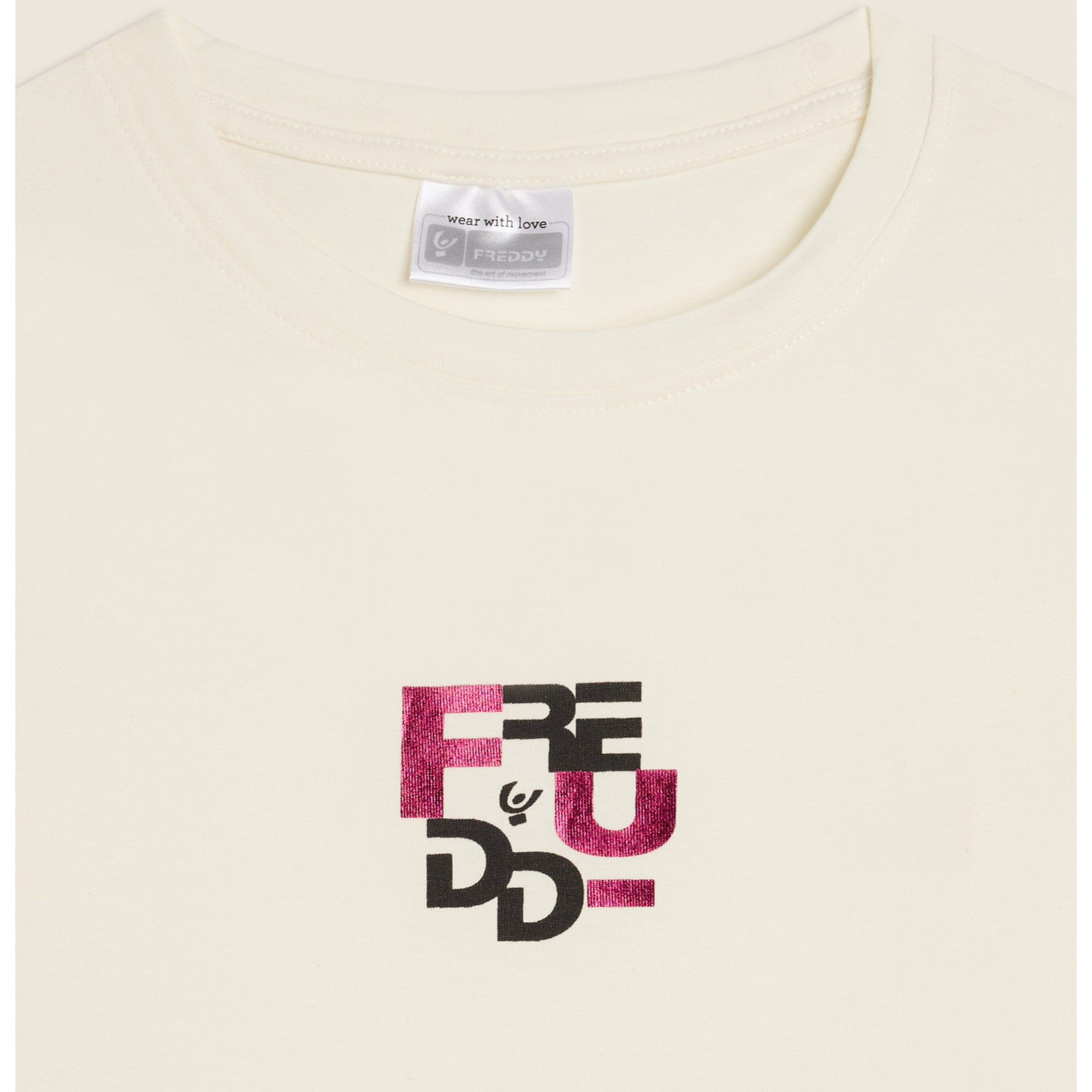 T-shirt Junior manica lunga con grafica FREDDY