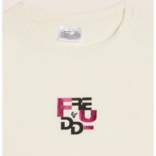 T-shirt Junior manica lunga con grafica FREDDY