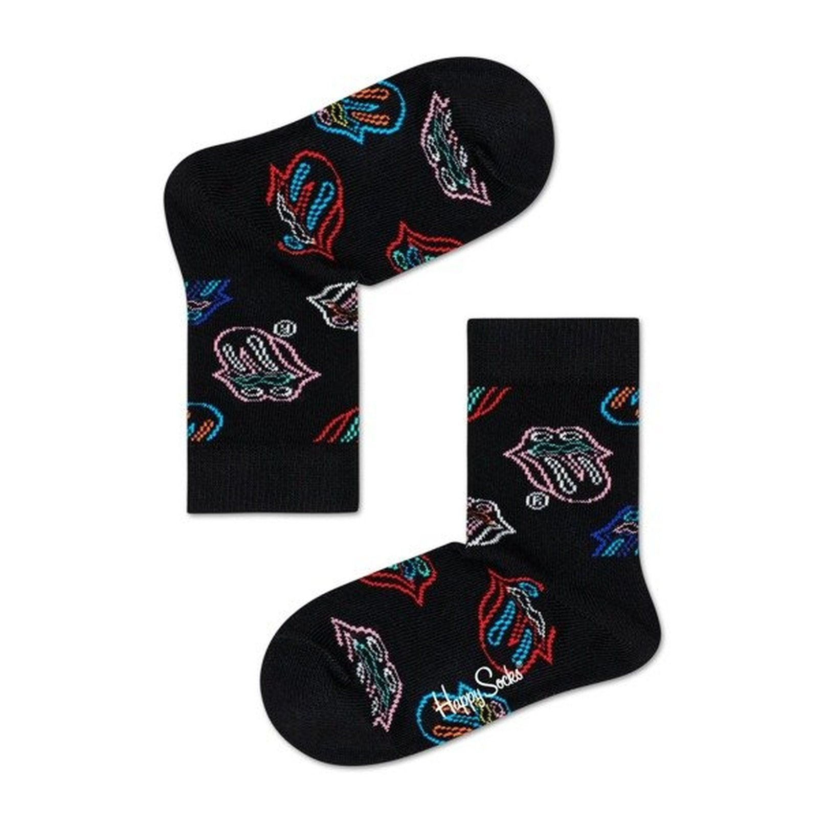 4-pack calcetines kids rolling stones blanco