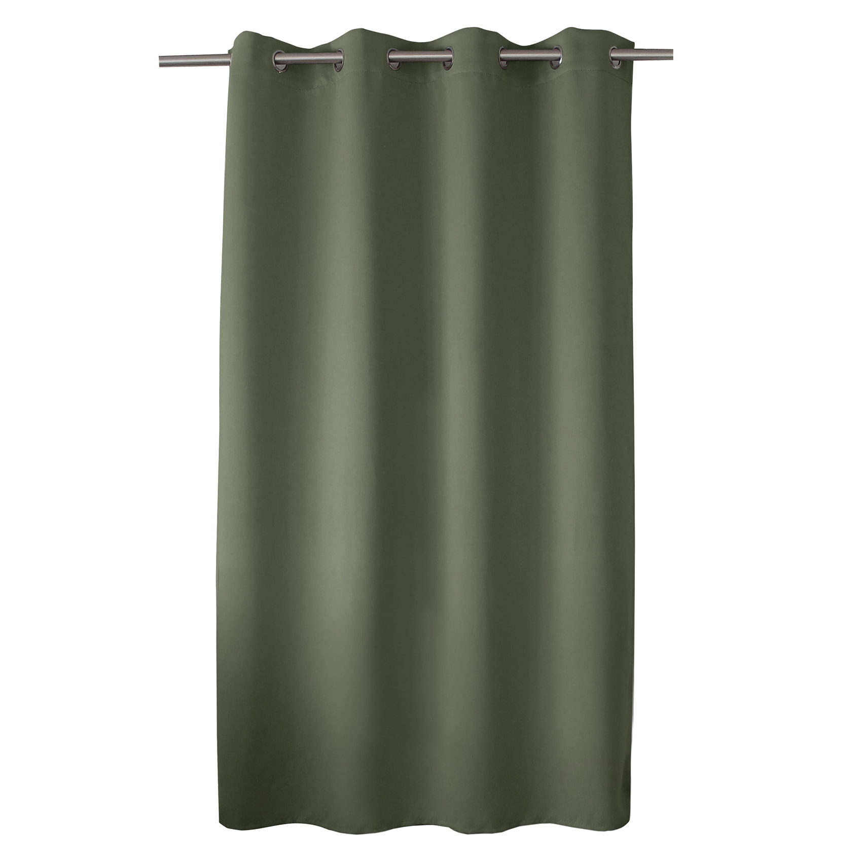 Rideau thermique en microfibre doublée - Vert