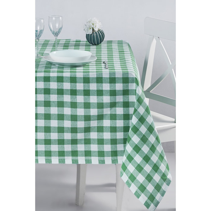 Nappe-Carreaux vert