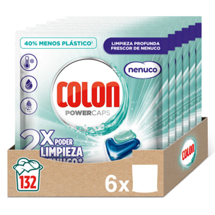 Colon Nenuco Detergente para la lavadora - 132 cápsulas (6x22)