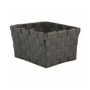 Panier de rangement 14x14x9cm Gris MSV