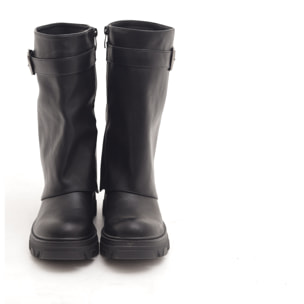 BIKER PRD RISVOLTATO NERO