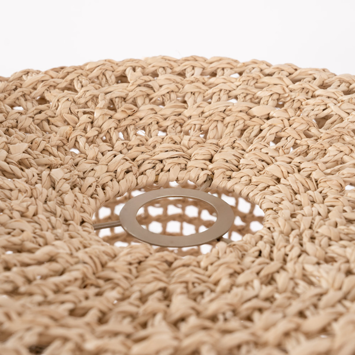 Abat-jour en feuille de palmier et posidonie ∅ 50cm - Biga