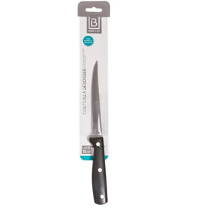 Couteau à désosser inox "Essentiel Black" lame 15cm