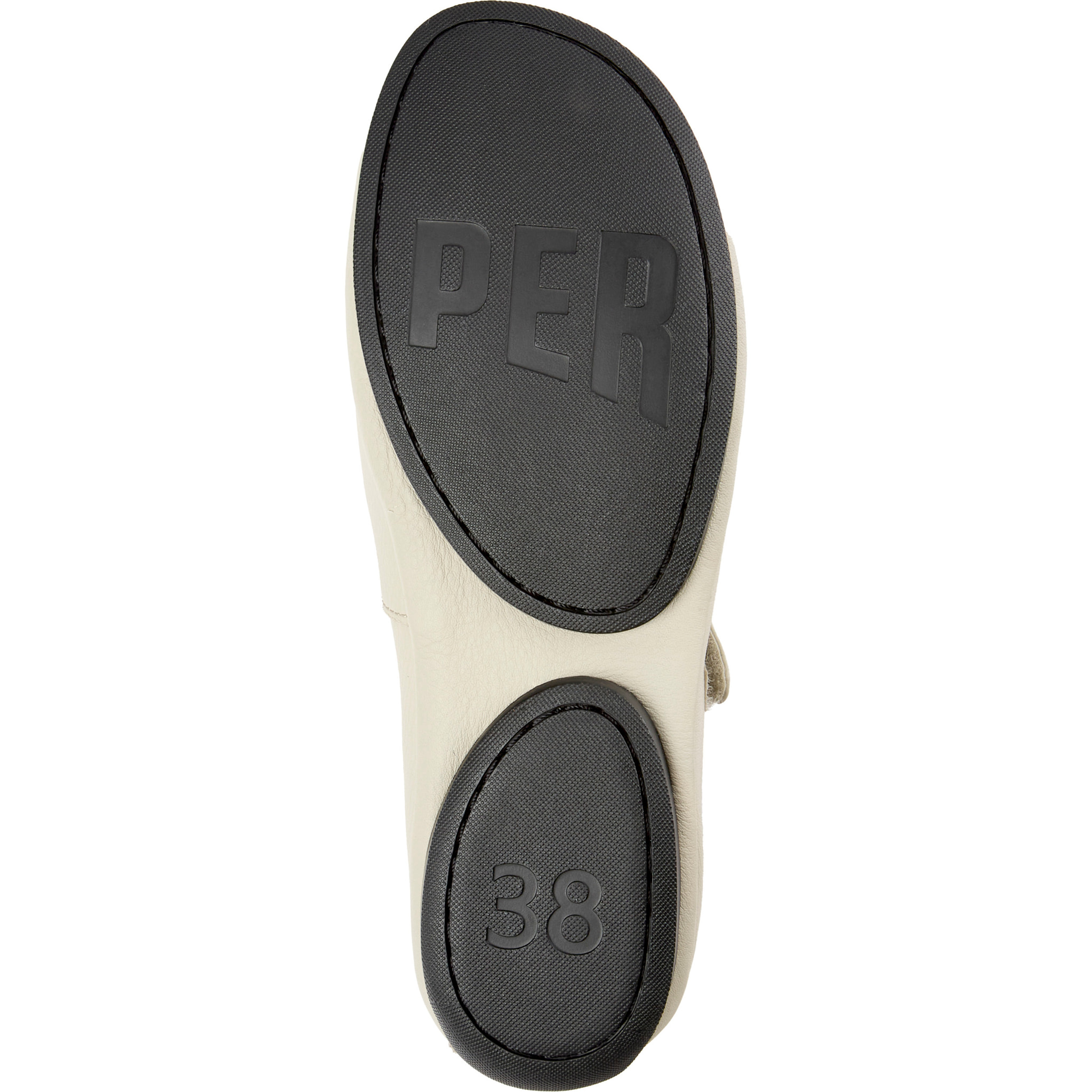 Ballerine - CAMPER Right Nina - Grigio - Pelle liscia