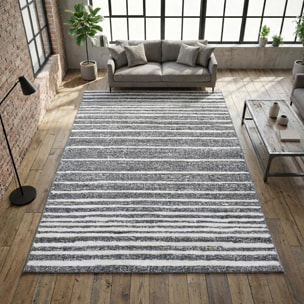 Tapis Jopi en relief dessin géométrique