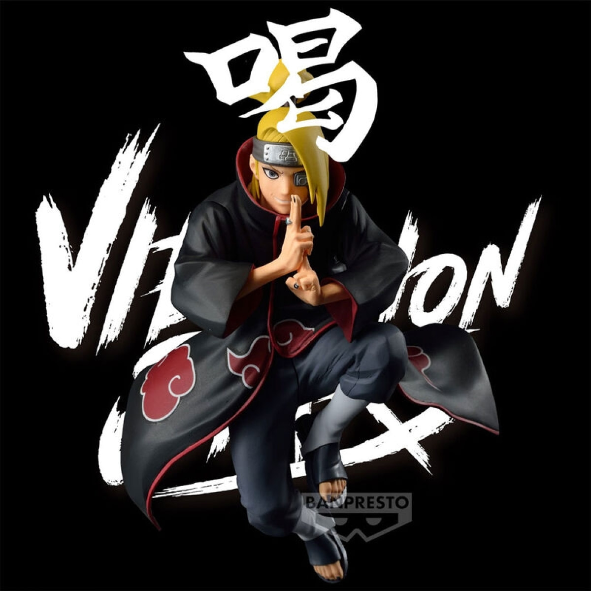 Naruto Shippuden Vibration Stars Figura Deidara 13cm Banpresto