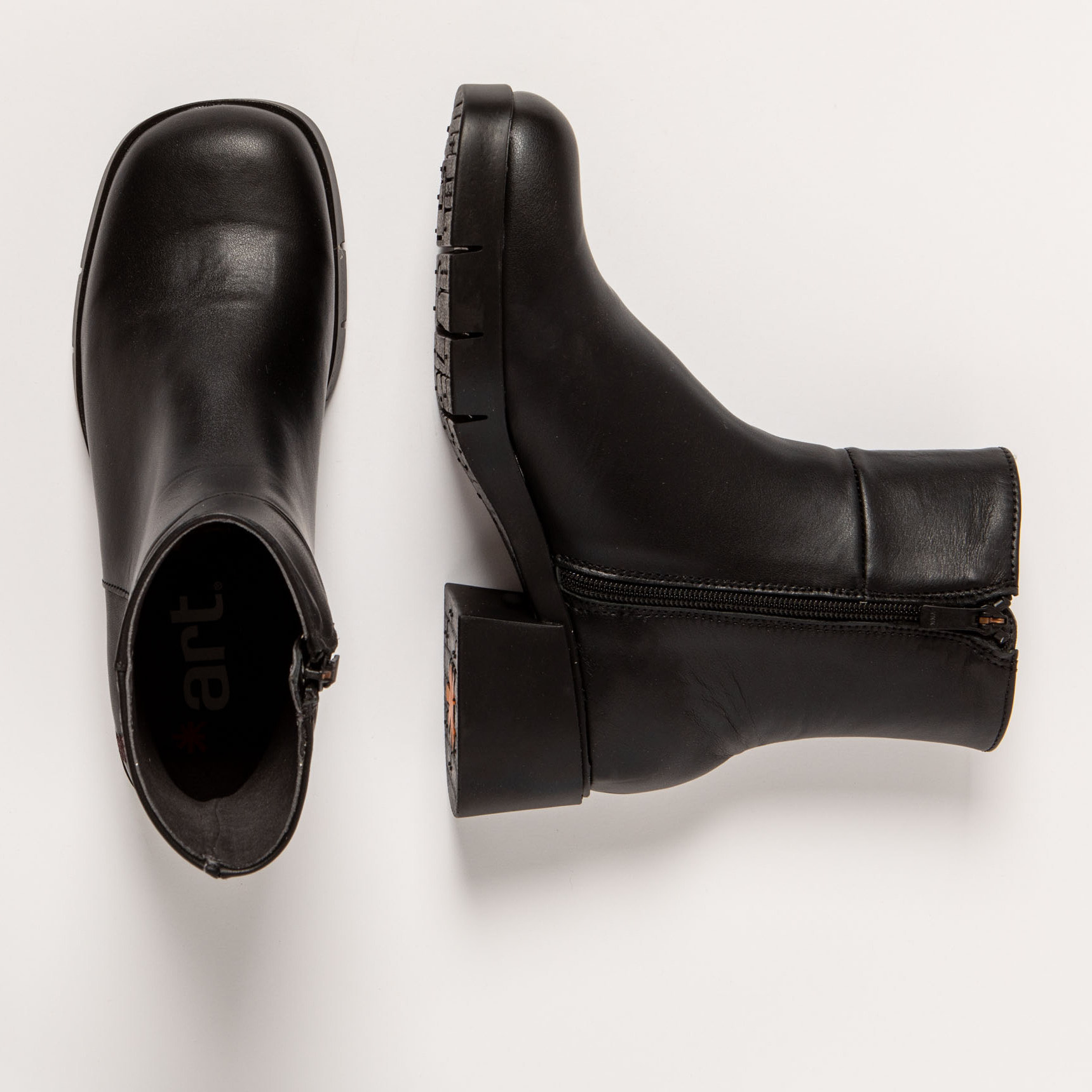 Botines 1284 NAPPA BLACK / VARSOVIA color Black