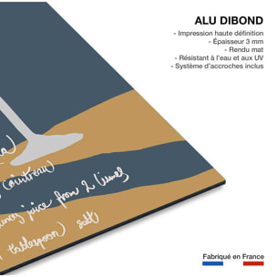 Tableau pause margarita Tableau alu Dibond