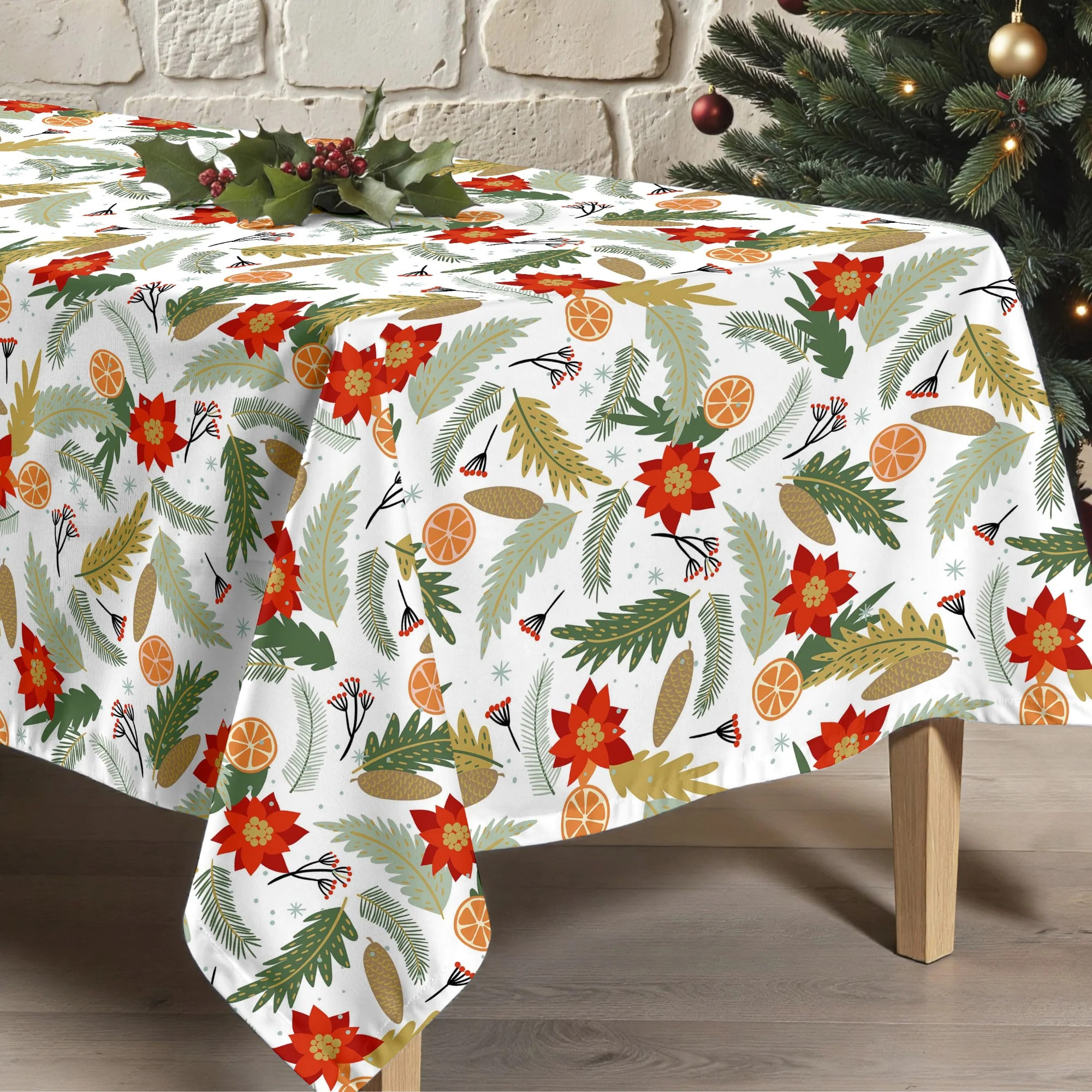 Nappe en résine Anti-tâches Merry Christmas 33