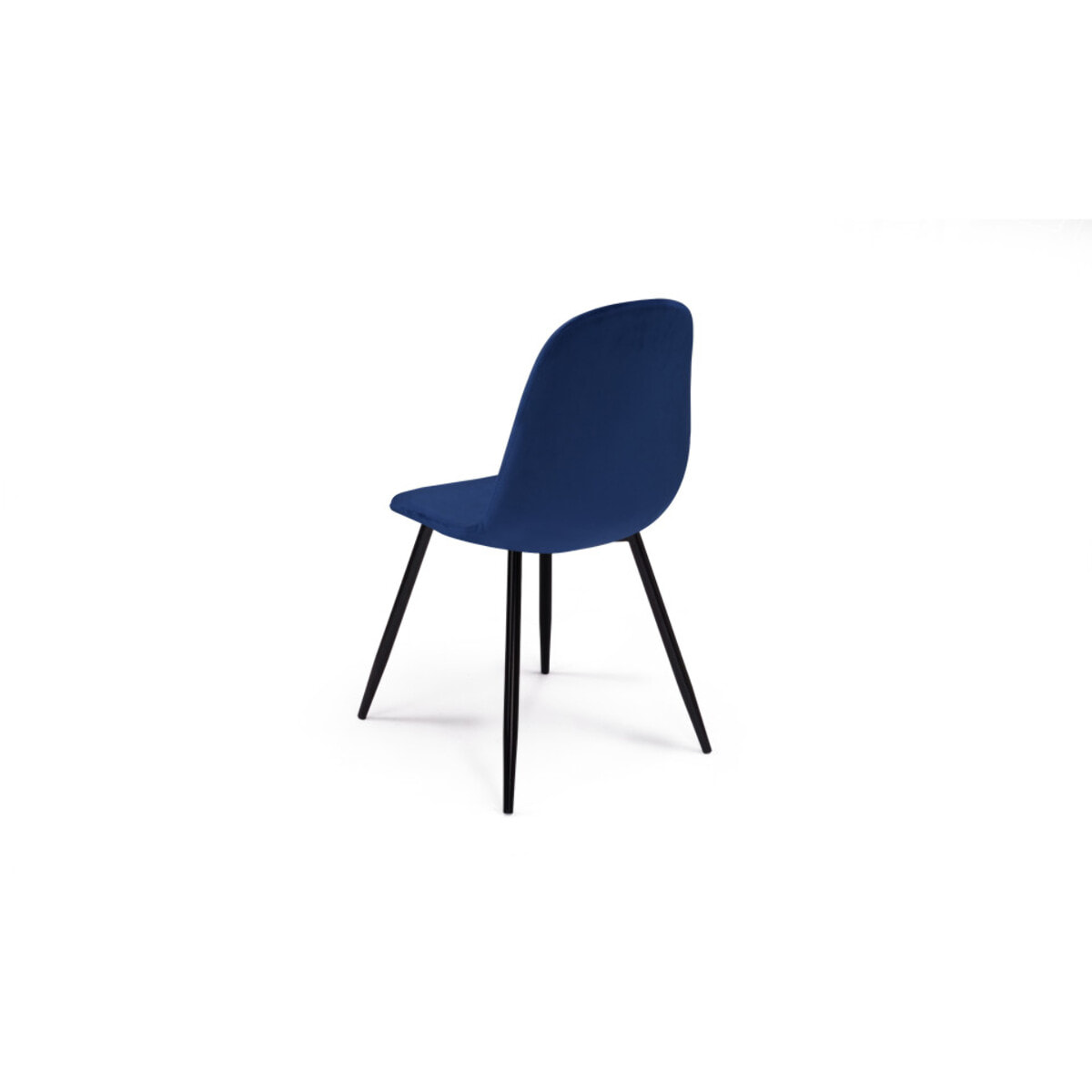 Chaises Sofia - Bleu - pied noir