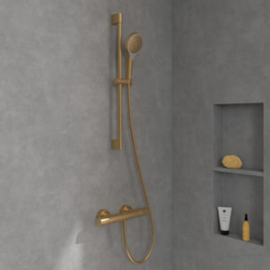 Ensemble de douche 3 jets Verve Showers Or brossé