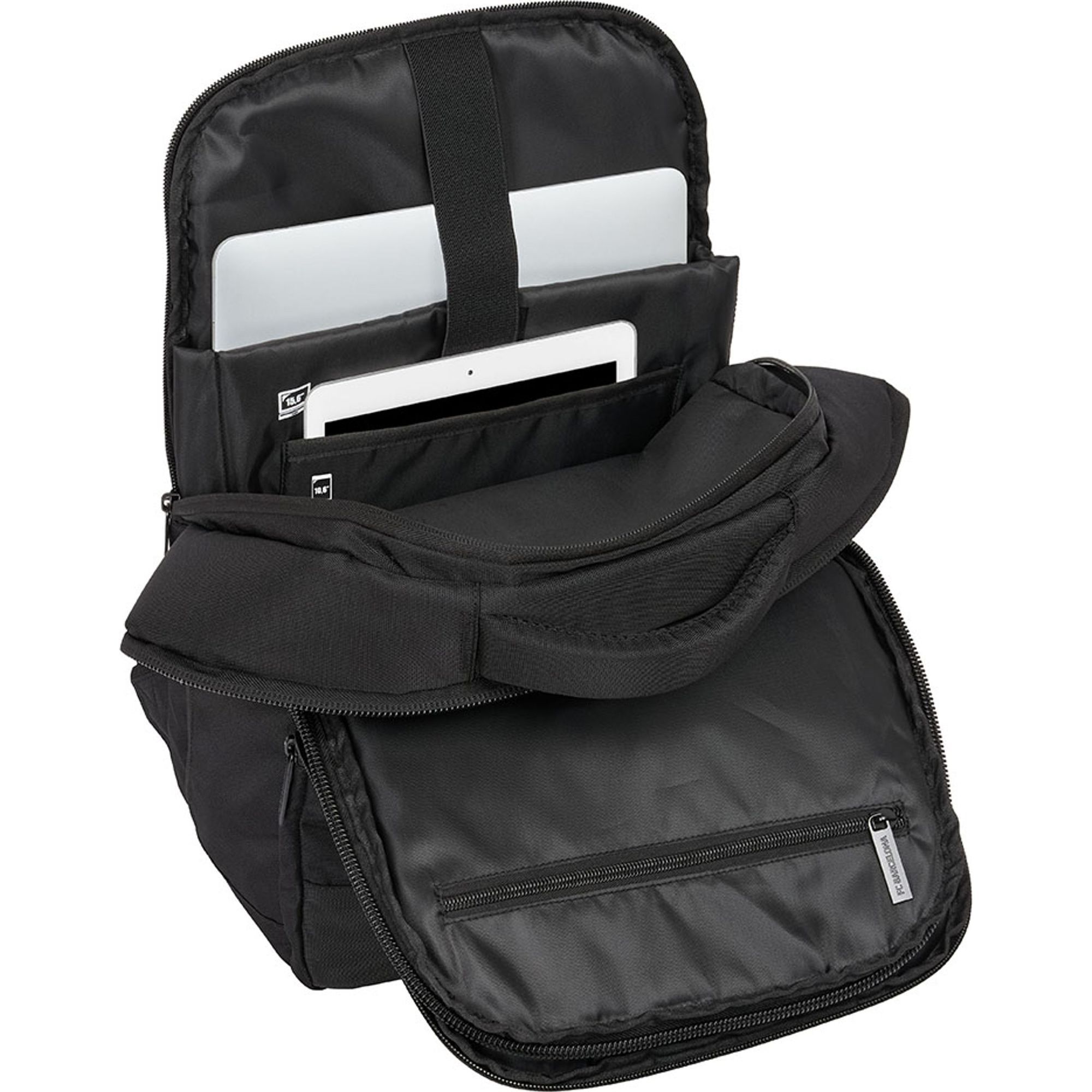 Mochila portatil 15,6"+tablet+usb f.c.barcelona premium