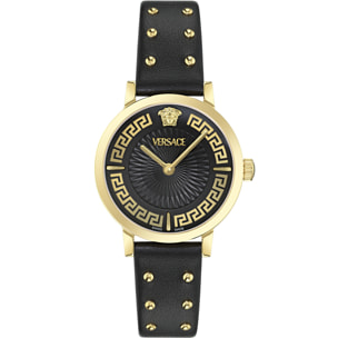 Versace Reloj Analógico De Cuarzo Greca Fortuna (Wc-0A)