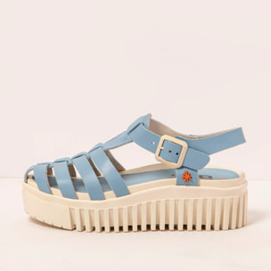 Sandalia de cuña 1575 NAPPA CLOUD/BRIGHTON color Cloud