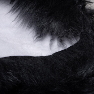 Authentique peau de mouton chaude et épaisse