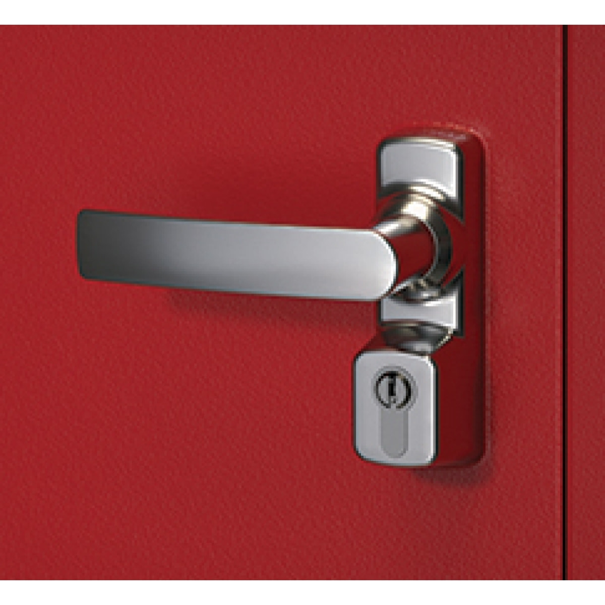Manoeuvre extérieur Oltre avec cylindre FAPIM - blanc 9010 - 8568A/32