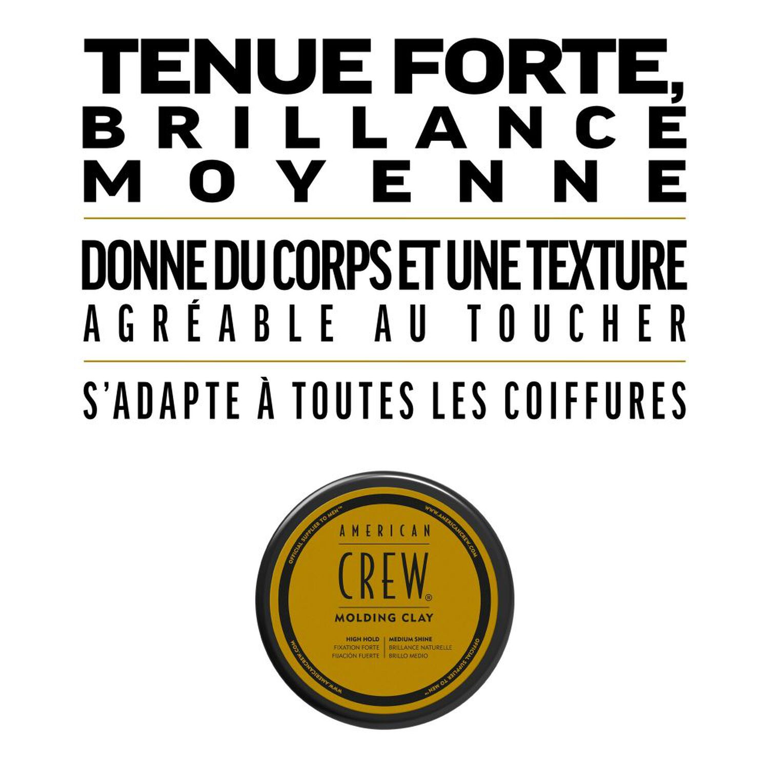 Molding Clay - Cire Coiffante Fixation Forte 85 g