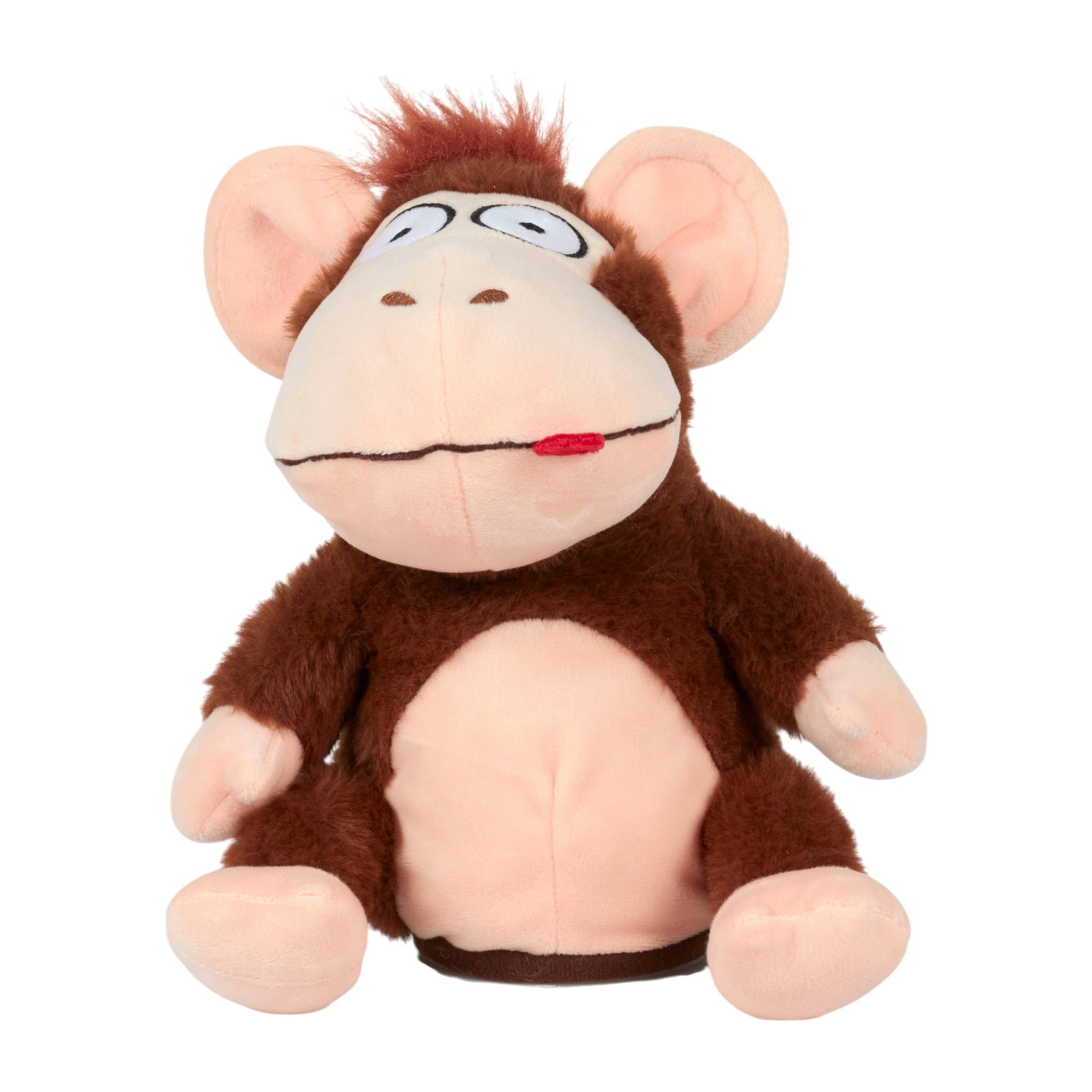 Peluche Singe Fou A Piles