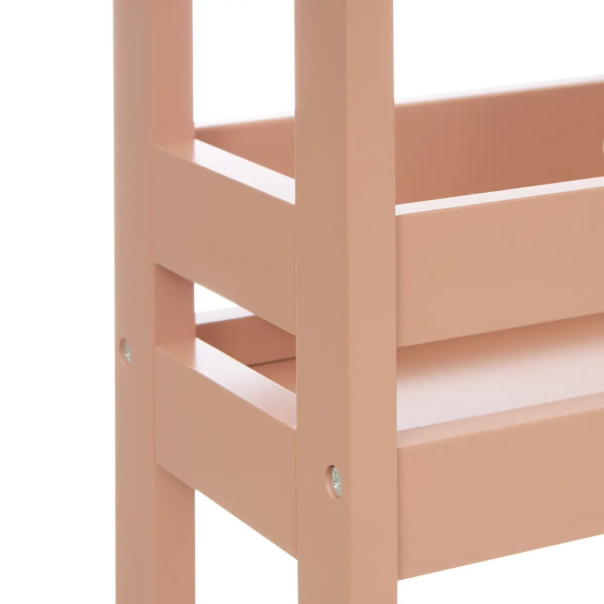 Desserte Colorama rectangulaire 15x40cm rose