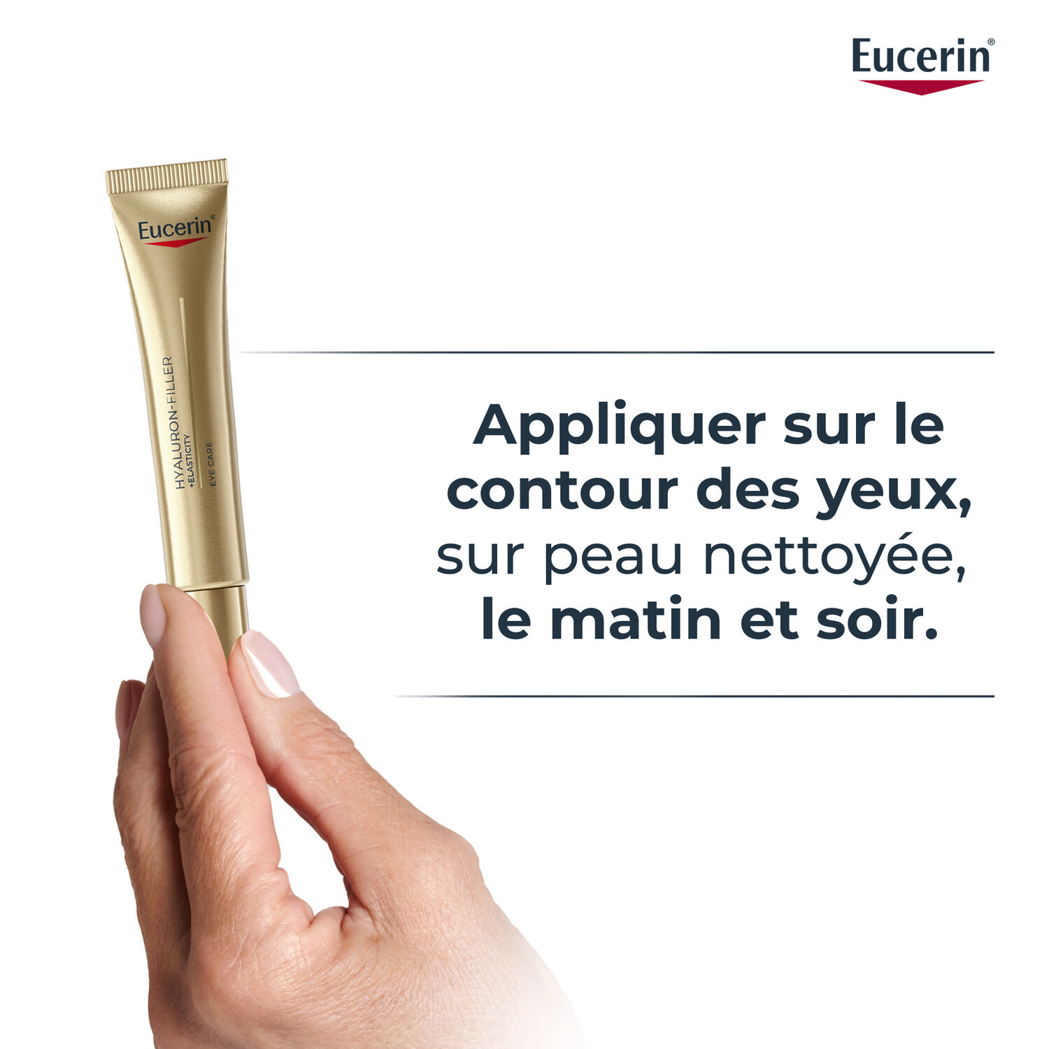 Hyaluron-Filler + Elasticity SPF20 - Soin Anti-Age Contour des Yeux 15 ml