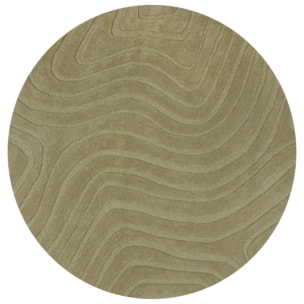 Tapis en laine rond MESMERISE