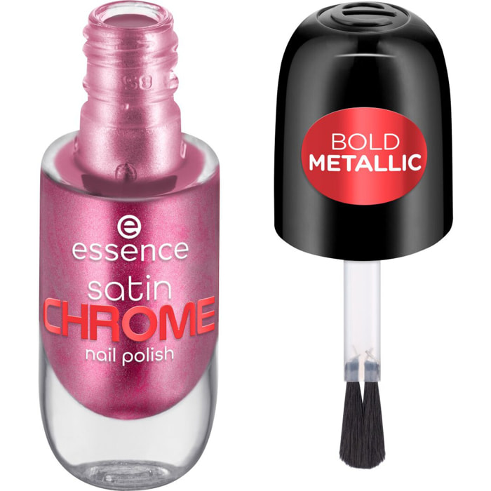 Satin Chrome Nail Polish - Vernis à Ongles Métallisé