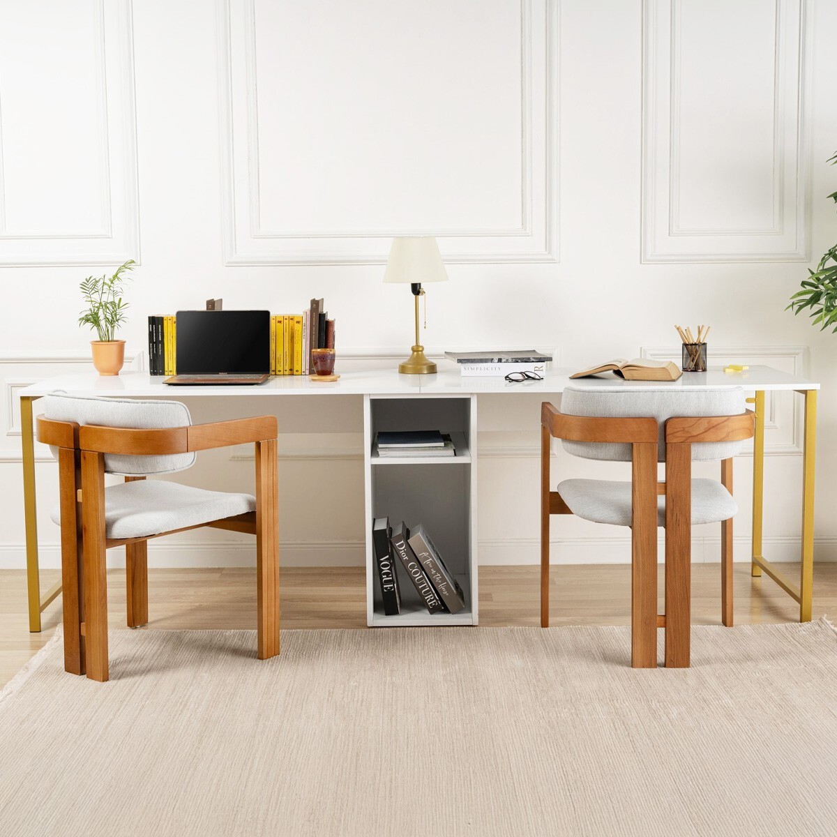Bureau double avec rangement central - ORSA