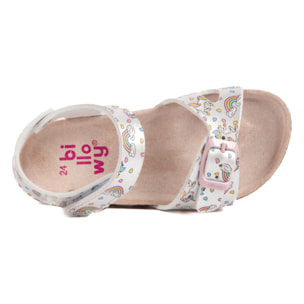 Sandalia BILLOWY PLATEADO