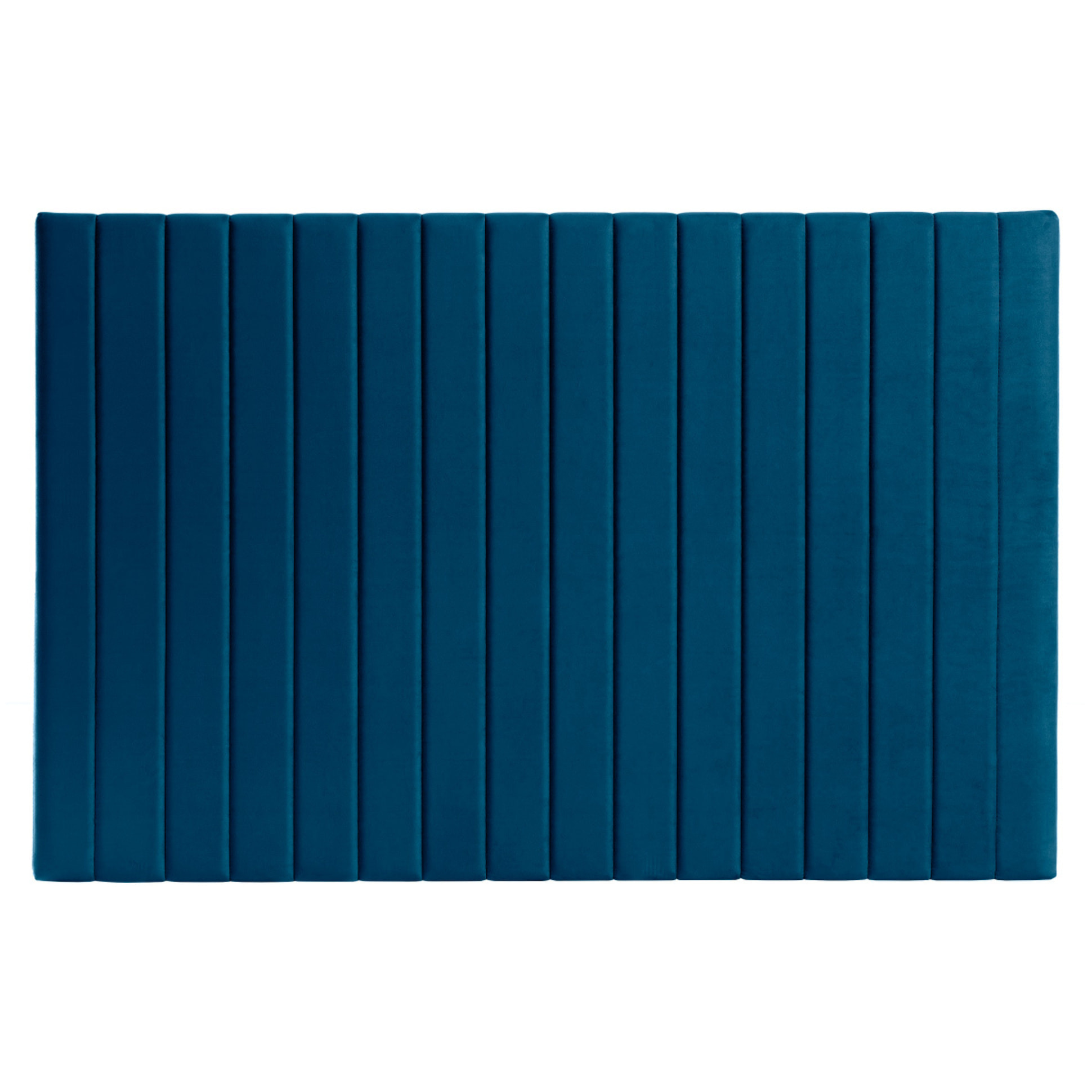 Tête de lit en tissu velours bleu L170 cm NEHA