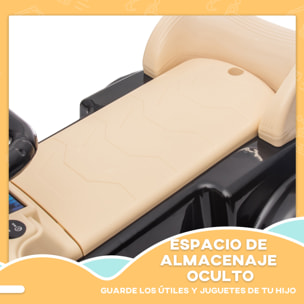 Coche Correpasillos con Licencia de Mercedes-Benz 300S Correpasillos para Niños de 18-48 Meses con Almacenaje Volante Sistema Anti-Vuelco Carga 25 kg 77,5x41,5x45 cm Negro