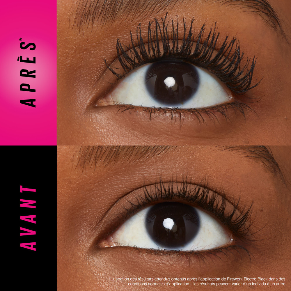 Maybelline New York Mascara Cils Sensational Firework Electro Black Effet Cils Déployés à 360°
