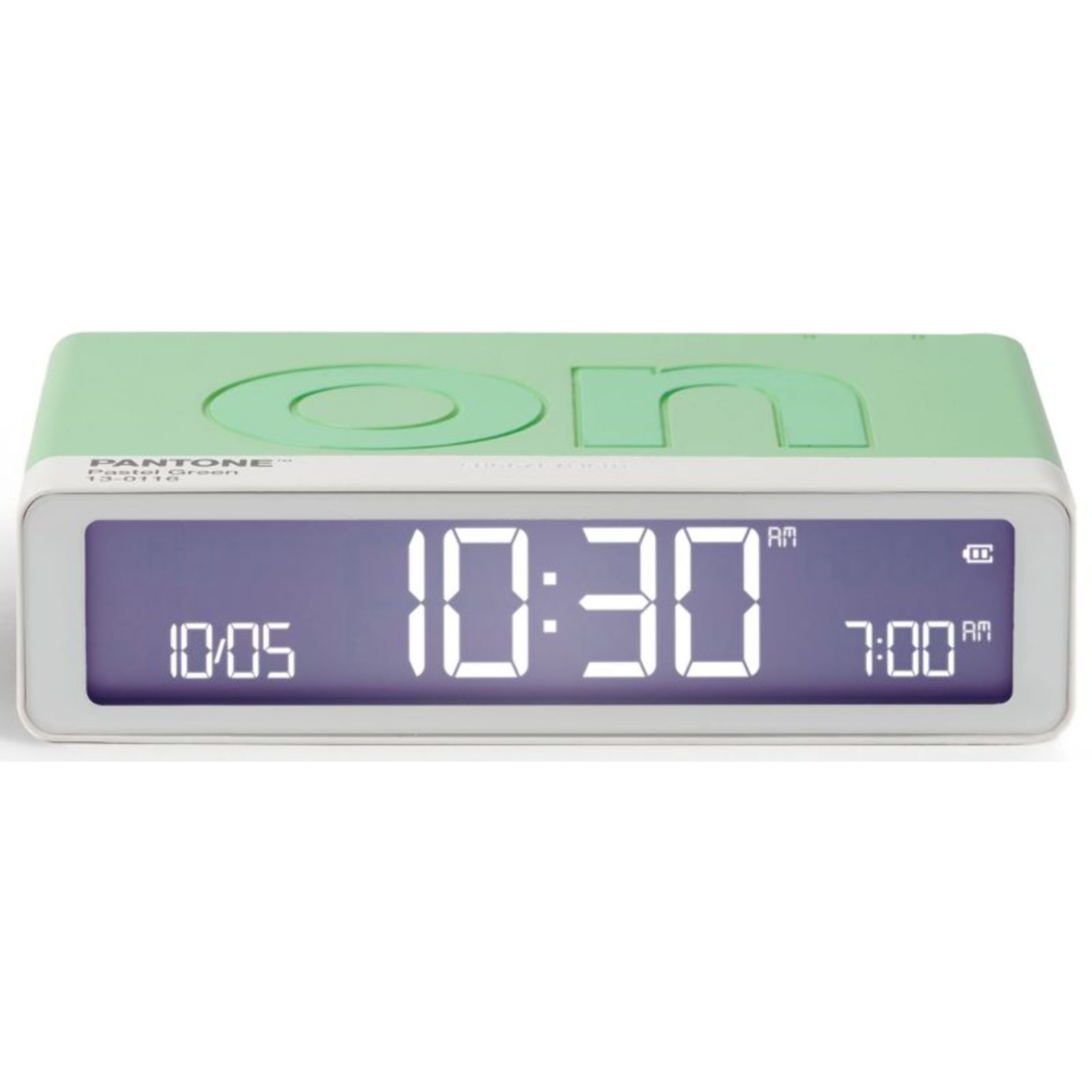 Réveil LEXON x Pantone Flip Classic Pastel Green