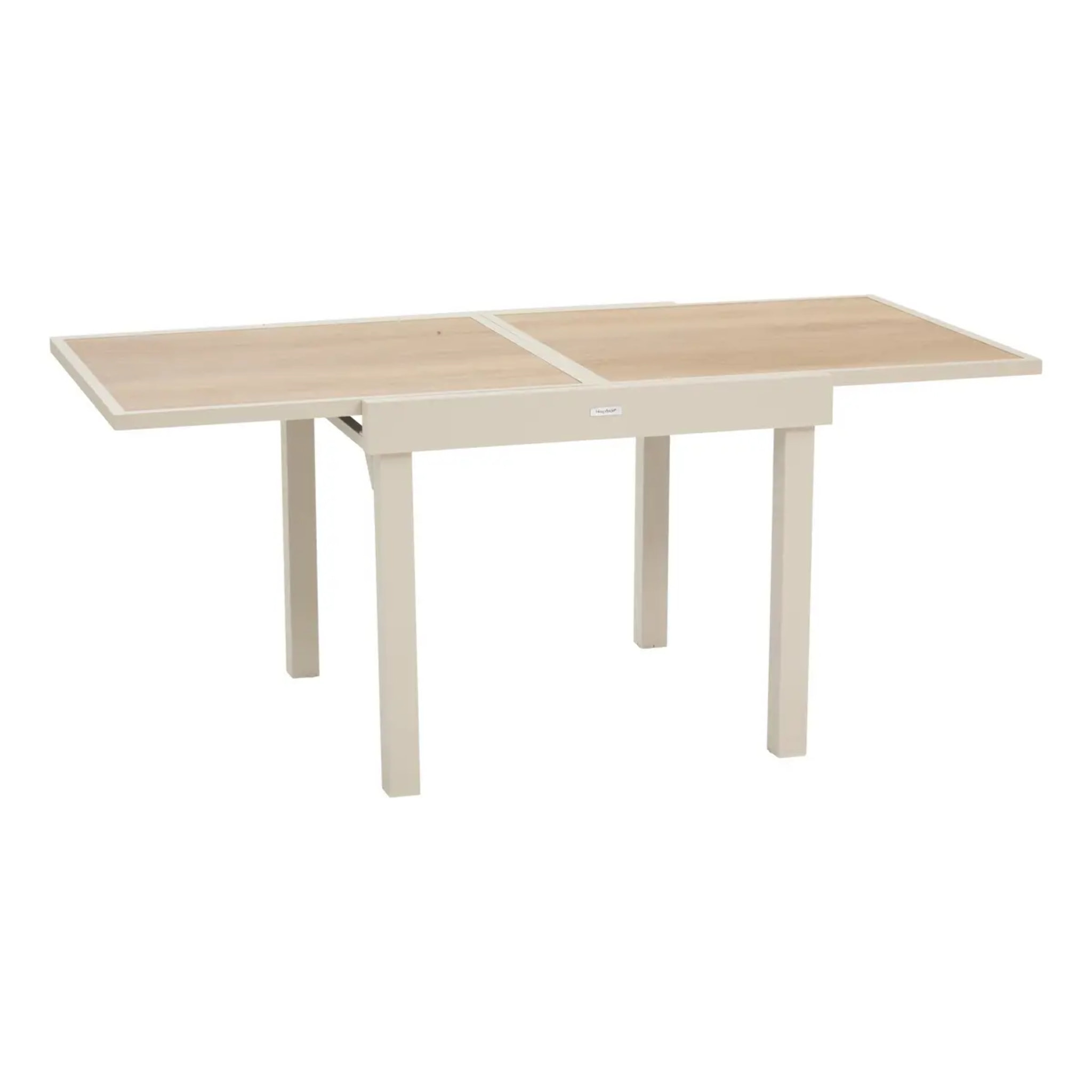 Table de jardin 8 places Piazza extensible argile