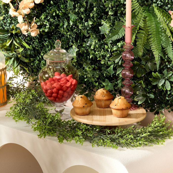 Fleur artificielle Obia guirlande saule 150cm vert