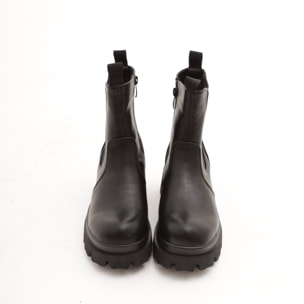 STIVALETTO ELASTICO BORCHIE NERO