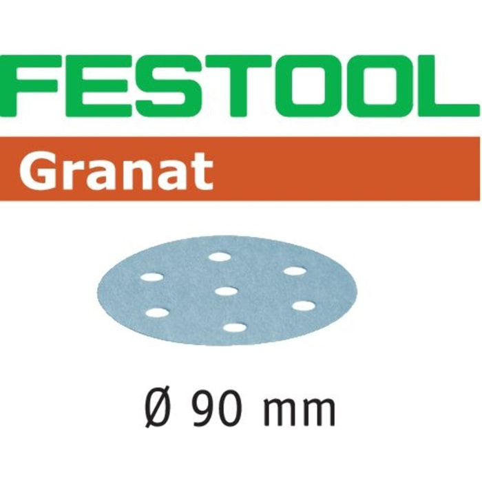 Abrasif STF D90/6 FESTOOL - grain 80 - 50 pièces - 497365