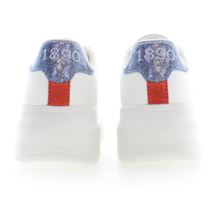 Sneakers U.S. Polo Assn White-Dark Blue