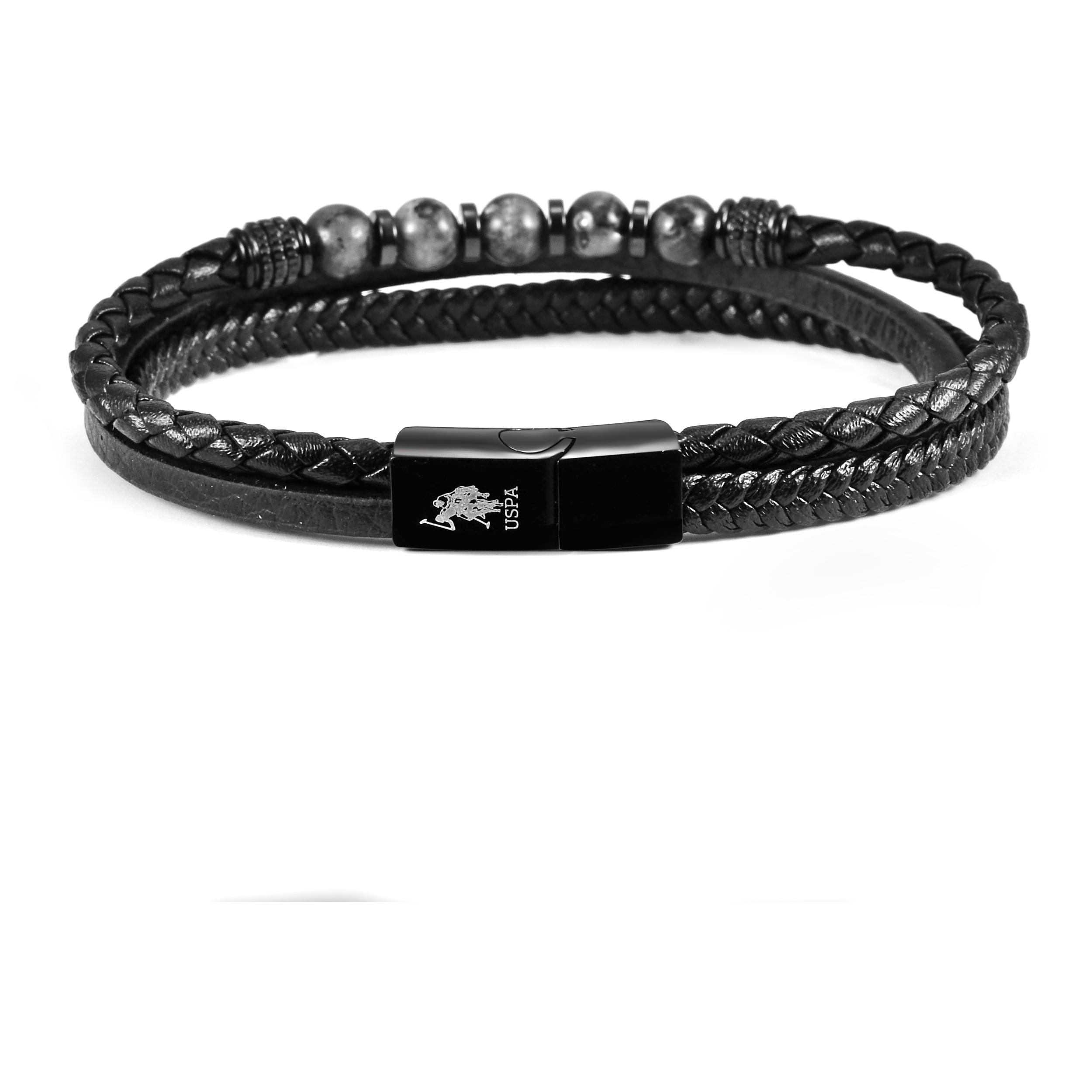 Bracciale U.S. Polo Assn. In pelle