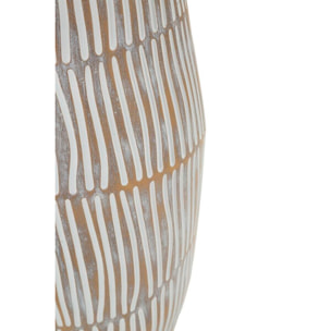 VASO RESINA HANOI CM Ø 17X47 (APERTURA CM Ø 6)