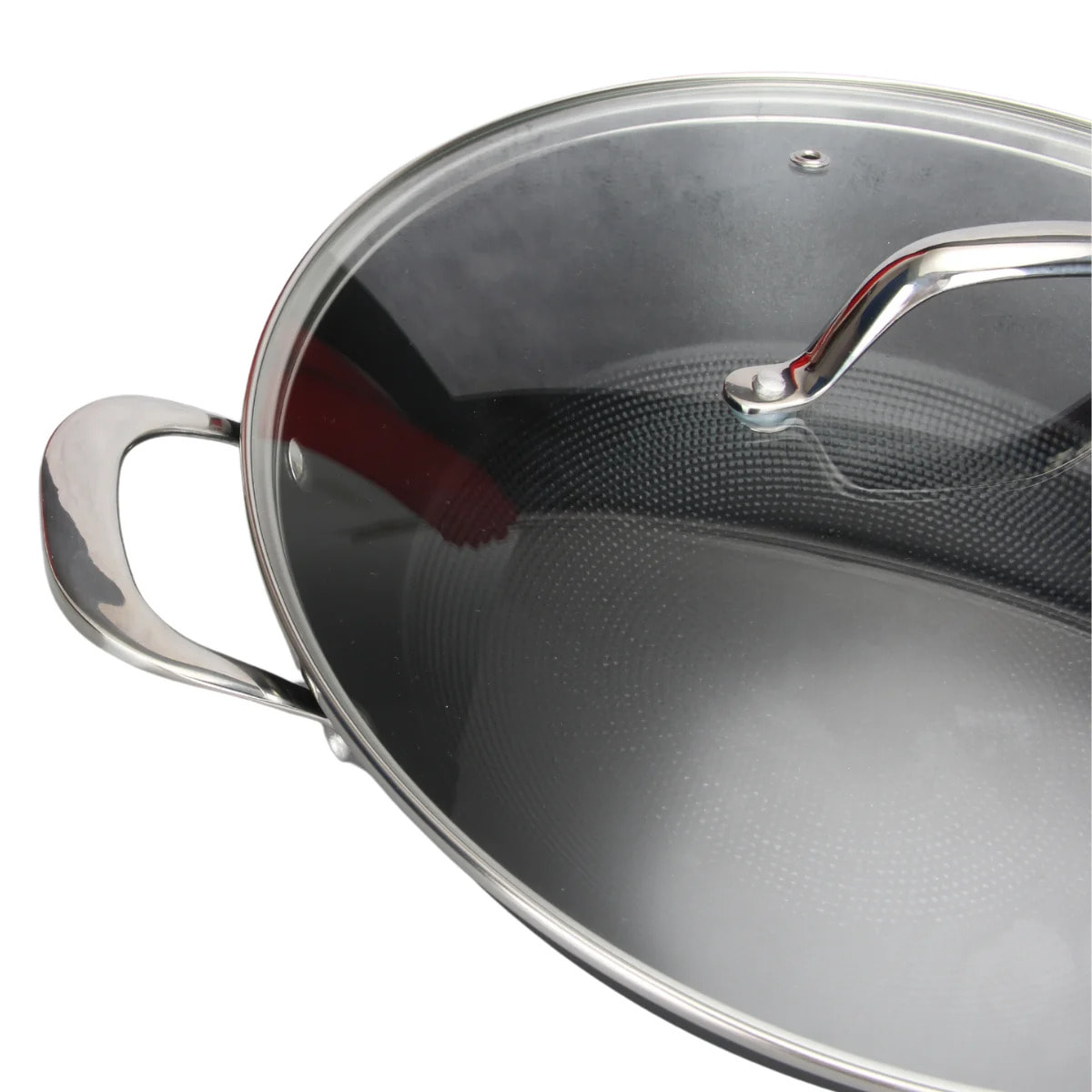 Wok en fonte légère