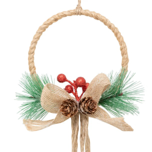 SUSP GRELOTS METAL ROUGE